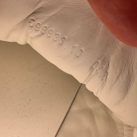 Gucci Ace G Rhombus White/Green Shoes Size 10G - Picture 7 of 7